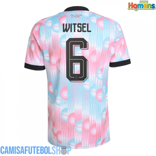 Camisa de time de futebol Bélgica Axel Witsel #6 Replicas 2º Equipamento Mundo 2026 Manga Curta